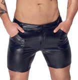 Noir Handmade Mid Length Shorts | Angel Clothing