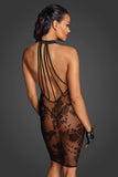 Noir Handmade Midi Tulle Dress (XL, 2XL) | Angel Clothing