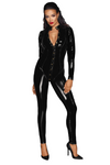 Noir Handmade Long Button Catsuit