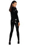 Noir Handmade Long Button Catsuit