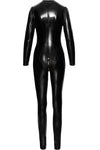 Noir Handmade Long Button Catsuit | Angel Clothing