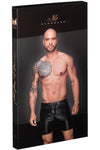 Noir Handmade Power Wetlook Shorts | Angel Clothing