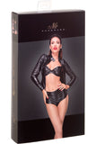 Noir Handmade Powerwetlook Jacket (L, XL) | Angel Clothing