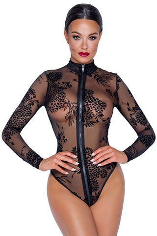 Noir Handmade Powernet Body (L) | Angel Clothing