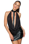 Noir Handmade Powernet Dress | Angel Clothing