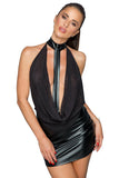 Noir Handmade Powernet Dress | Angel Clothing