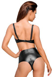 Noir Handmade Powerlook Bra (L, 2XL) | Angel Clothing