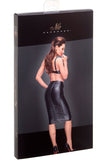 Noir Handmade Powerwetlook Skirt | Angel Clothing