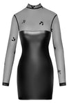Noir Handmade Short Dress | Angel Clothing