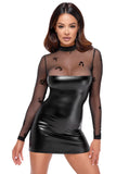 Noir Handmade Short Dress | Angel Clothing