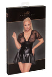 Noir Handmade Plus Size Short Dress (6XL) | Angel Clothing