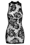 Noir Handmade Short Mesh Dress | Angel Clothing