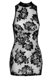 Noir Handmade Short Mesh Dress | Angel Clothing