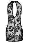 Noir Handmade Short Mesh Dress | Angel Clothing