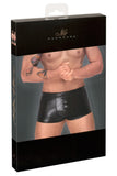 Noir Handmade Shorts with Zipper (S, XL) | Angel Clothing