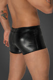 Noir Handmade Shorts with Zipper (S, XL) | Angel Clothing
