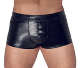 Noir Handmade Shorts with Zipper (S, XL) | Angel Clothing