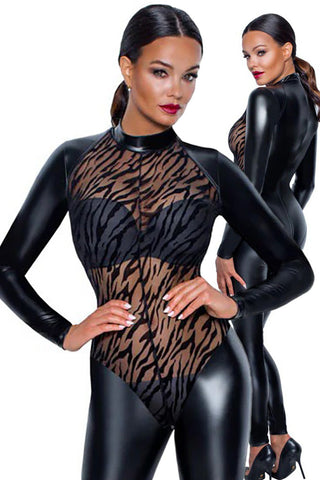 Noir Handmade Tiger Jumpsuit (M, L) | Angel Clothing
