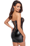 Noir Handmade Tube Mini Dress | Angel Clothing