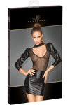 Noir Handmade Net Wetlook Dress | Angel Clothing