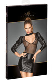 Noir Handmade Net Wetlook Dress | Angel Clothing