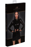 Noir Handmade Short PVC Dress (S) | Angel Clothing