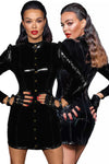 Noir Handmade Short PVC Dress