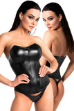 Noir Handmade Mysteria Corset Black | Angel Clothing