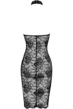 Noir Handmade Nocturne Lace Midi Dress | Angel Clothing