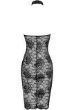 Noir Handmade Nocturne Lace Midi Dress (S, L, XL, 2XL) | Angel Clothing