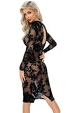 Noir Handmade Mesh Dress (S) | Angel Clothing