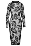 Noir Handmade Mesh Dress | Angel Clothing