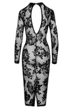 Noir Handmade Mesh Dress (S) | Angel Clothing
