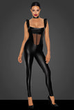 Noir Handmade Powerwetlook Catsuit | Angel Clothing