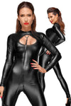 Noir Handmade Jumpsuit with Leash (XL)