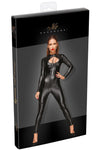 Noir Handmade Jumpsuit with Leash (L, XL) | Angel Clothing