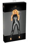 Noir Handmade Jumpsuit with Zips (XL) | Angel Clothing