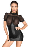 Noir Handmade Wetlook Dress (L, XL) | Angel Clothing