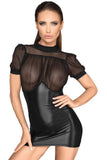 Noir Handmade Wetlook Dress (L, XL) | Angel Clothing