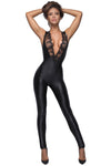 Noir Handmade Sleeveless Jumpsuit | Angel Clothing