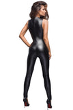 Noir Handmade Sleeveless Jumpsuit (XL) | Angel Clothing
