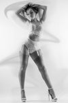 Nylon Dreams 6 Strap Suspender Belt White | Angel Clothing