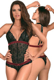 Obsessive Rossita Lace Teddy | Angel Clothing