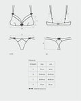 Obsessive Intensa Bra and String | Angel Clothing