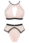 Obsessive Lilines Pink Set | Angel Clothing