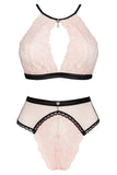 Obsessive Lilines Pink Set | Angel Clothing