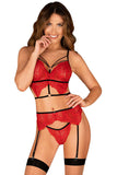 Obsessive Mettia Lingerie Set | Angel Clothing