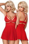Obsessive Red Babydoll