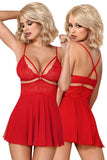 Obsessive Red Babydoll