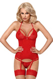 Obsessive Red Corset | Angel Clothing